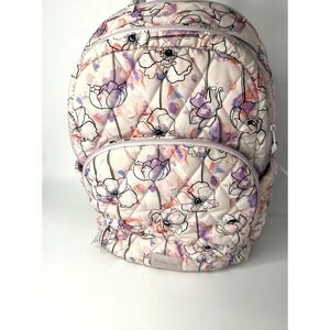 Vera Bradley "Anemone Watercolor" Ultralight Backpack Pink & Purple Floral